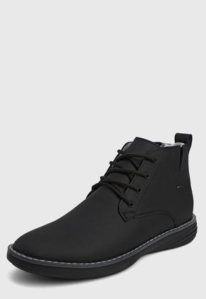 Bota Casual Negro-Gris Monserrate