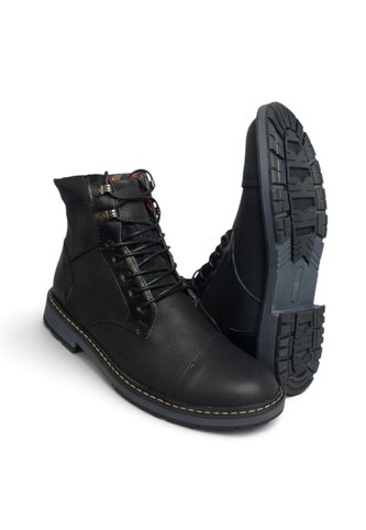 Botas En CUERO Para Hombre Marca Monserrate Ref Ceiba Color Negro Monserrate