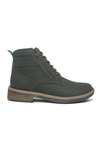 Botas En CUERO Para Hombre Marca Monserrate Ref Quechua Color Verde Monserrate