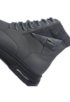 Botas En CUERO Para Hombre Marca Monserrate Ref Alquimia Color Gris