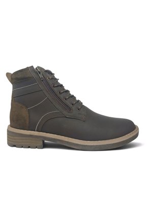Botas En CUERO Para Hombre Marca Monserrate Ref Quechua Color Café