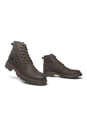 Botas En CUERO Para Hombre Marca Monserrate Ref Salento Color Café