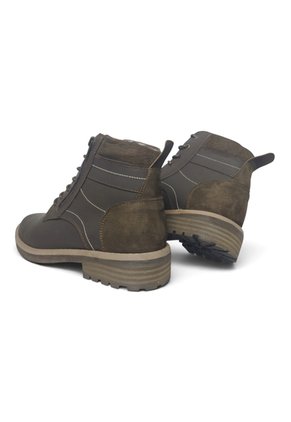 Botas En CUERO Para Hombre Marca Monserrate Ref Quechua Color Café
