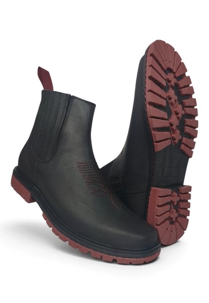Botas En CUERO Para Hombre Marca Monserrate Ref El Aventurero Color Azul