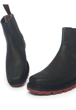 Botas En CUERO Para Hombre Marca Monserrate Ref El Aventurero Color Azul