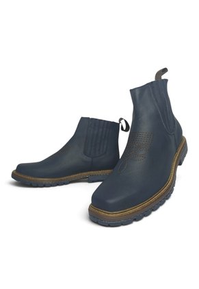 Botas En CUERO Para Hombre Marca Monserrate Ref El Aventurero Color Azul