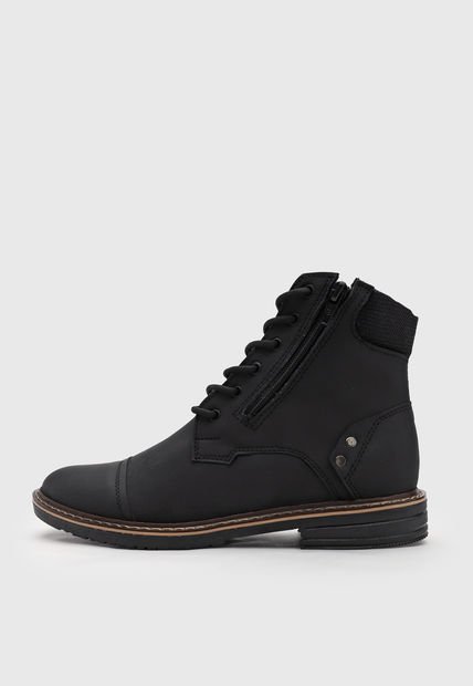 Bota Casual Negro-Café-Beige Monserrate
