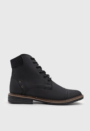 Bota Casual Negro-Café-Beige Monserrate