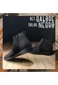 Botas En Cuero Para Hombre Color Negro Marca Monserrate R.Galope de Monserrate