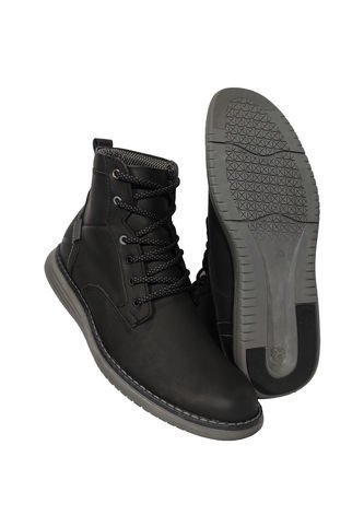 Botas En Cuero Para Hombre Color Negro Marca Monserrate Ref. Tibaná Monserrate