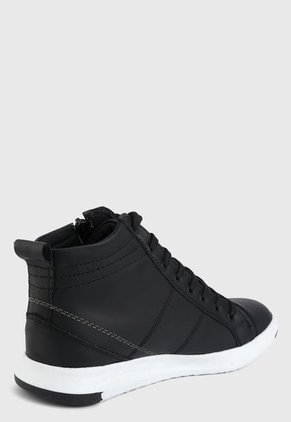 Bota Casual Negro-Blanco Monserrate