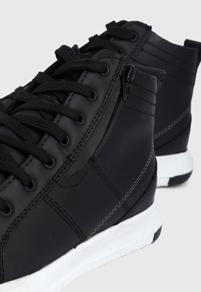 Bota Casual Negro-Blanco Monserrate