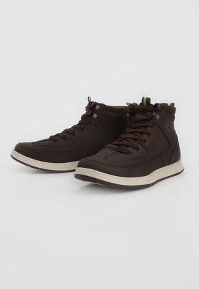 Bota Casual Café-Blanco Monserrate