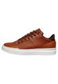 Tenis En Cuero Para Hombre Marca Monserrate Ref. Mulato Color Miel de Monserrate