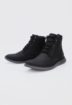Bota Casual Negro-Gris Monserrate