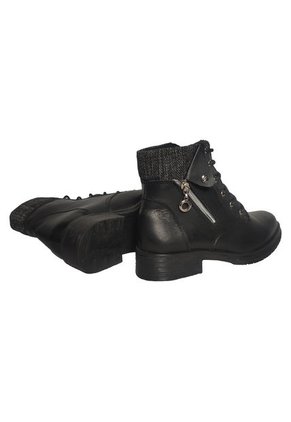 Bota En Cuero Para Mujer Color Negro MoreLiber Ref. Ambrosia