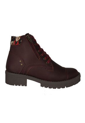 Bota En Cuero Para Mujer Color Vinotinto MoreLiber Ref. Zafiro