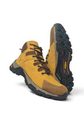 Botas En CUERO Para Hombre Marca Monserrate Ref Niebla Color Oro