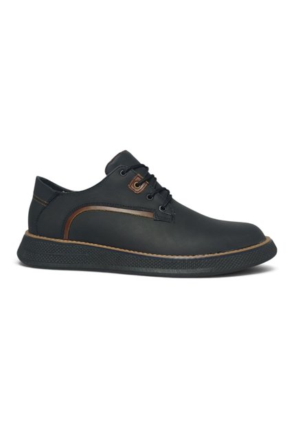 Zapatos En CUERO Para Hombre Marca Monserrate Ref Delta Color Negro