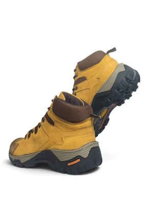 Botas En CUERO Para Hombre Marca Monserrate Ref Niebla Color Oro