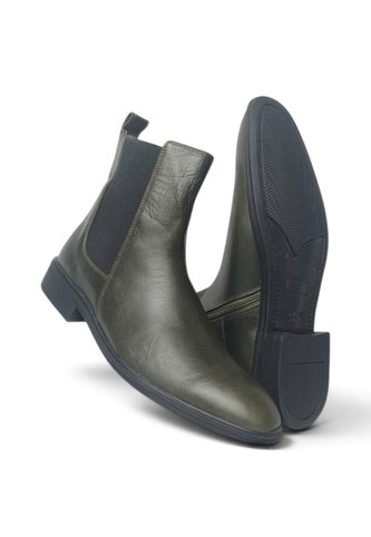 Botas En CUERO Para Hombre Marca Monserrate Ref Fontanar Color Verde Monserrate