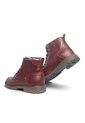 Botas En CUERO Para Hombre Marca Monserrate Ref Nogal Color Vino de Monserrate