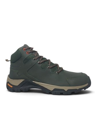 Botas En CUERO Para Hombre Marca Monserrate Ref Niebla Color Verde Monserrate