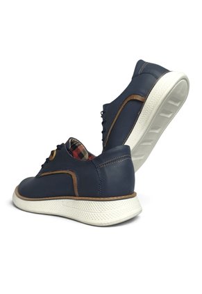 Zapatos En CUERO Para Hombre Marca Monserrate Ref Delta Color Azul