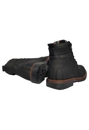 Botas En Cuero Para Hombre Color Negro Marca Monserrate Ref. Invicto