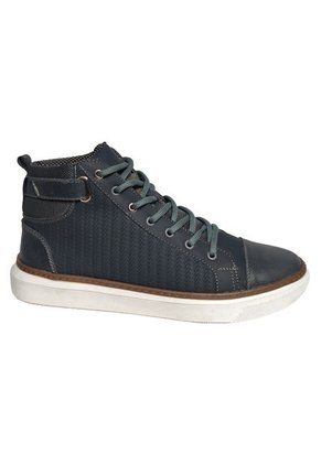 Tenis En Cuero Para Hombre En Bota Color Gris Marca Monserrate Ref. Coral