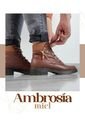Bota En Cuero Para Mujer Color Miel MoreLiber Ref. Ambrosia de Monserrate