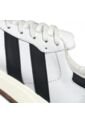 Tenis En CUERO Para Mujer Marca Moreliber Ref Élite Color Blanco-negro de Monserrate