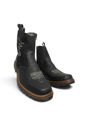 Botas En CUERO Para Hombre Marca Monserrate Ref Rodeo Color Negro
