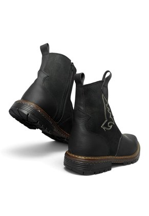 Botas En CUERO Para Hombre Marca Monserrate Ref Rodeo Color Negro