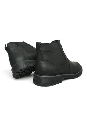Botas En CUERO Para Hombre Marca Monserrate Ref Caporal Color Negro