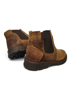 Botas En CUERO Para Hombre Marca Monserrate Ref Caporal Color Caoba