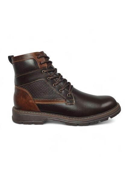 Botas En CUERO Para Hombre Marca Monserrate Ref Bisonte Color Café