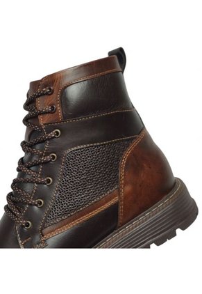 Botas En CUERO Para Hombre Marca Monserrate Ref Bisonte Color Café