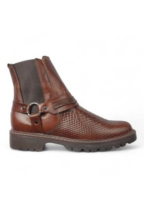 Botas En CUERO Para Hombre Marca Monserrate Ref Herradura Color Miel