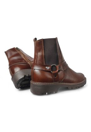 Botas En CUERO Para Hombre Marca Monserrate Ref Herradura Color Miel