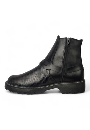 Botas En CUERO Para Hombre Marca Monserrate Ref Herradura Color Negro