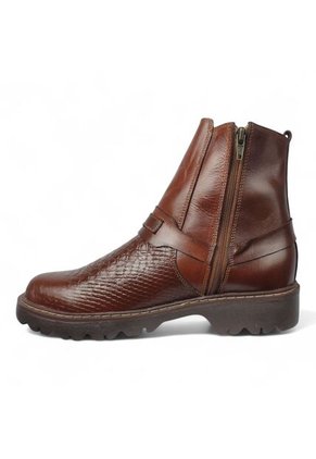 Botas En CUERO Para Hombre Marca Monserrate Ref Herradura Color Miel