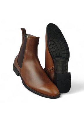 Botas En CUERO Para Hombre Marca Monserrate Ref Fontanar Color Miel