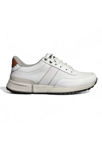 Tenis En CUERO Para Hombre Marca Monserrate Ref Vulcano Color Blanco Monserrate