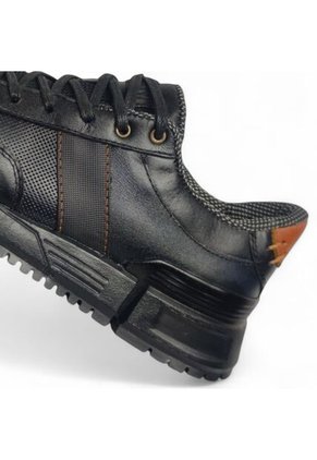 Tenis En CUERO Para Hombre Marca Monserrate Ref Vulcano Color Negro