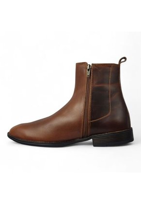Botas En CUERO Para Hombre Marca Monserrate Ref Fontanar Color Miel