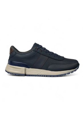 Tenis En CUERO Para Hombre Marca Monserrate Ref Vulcano Color Azul