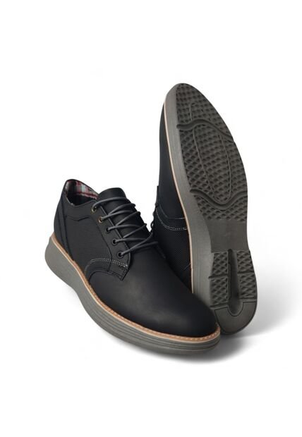 Tenis En CUERO Para Hombre Marca Monserrate Ref Tucán Color Negro