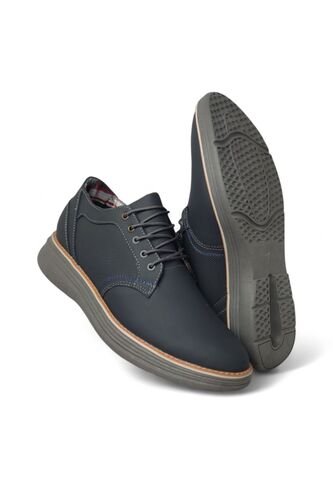 Tenis En CUERO Para Hombre Marca Monserrate Ref Tucán Color Gris Monserrate