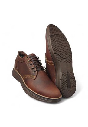 Tenis En CUERO Para Hombre Marca Monserrate Ref Tucán Color Castaño